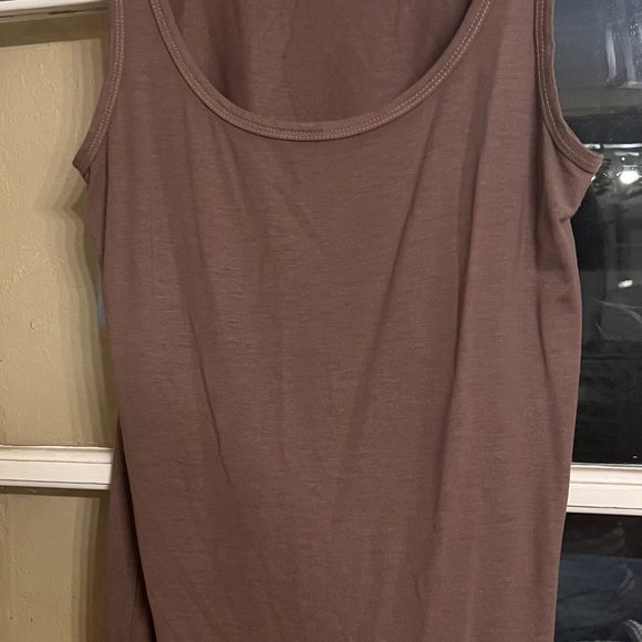 Michael Stars Brown tank, size-OS - Picture 1 of 3